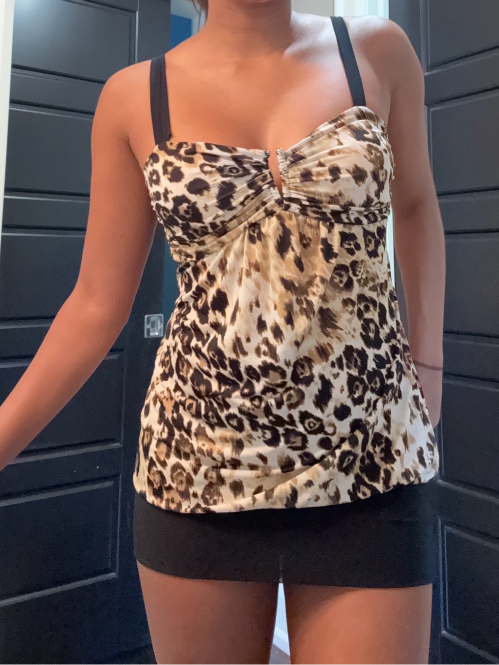Vintage animal print dress